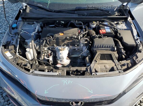 2HGFE2F55RH525611 2024 HONDA CIVIC Gray უკანა სალონის ხედი