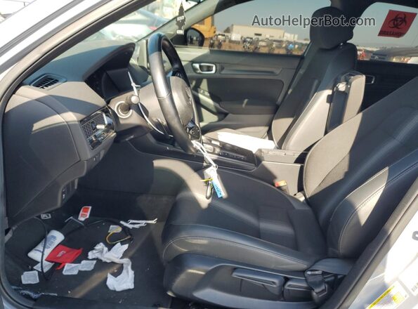 2HGFE2F55RH525611 2024 HONDA CIVIC Gray წინა სალონის ხედი
