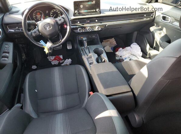 2HGFE2F55RH525611 2024 HONDA CIVIC Gray წინა პანელის ხედი