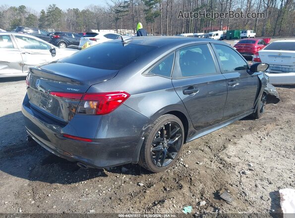 2HGFE2F55RH572945 2024 HONDA CIVIC Gray Задня права чверть