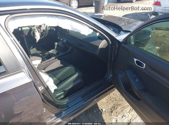 2HGFE2F55RH572945 2024 HONDA CIVIC Gray Вид салону спереду