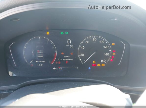 2HGFE2F55RH572945 2024 HONDA CIVIC Gray Вид задніх сидінь