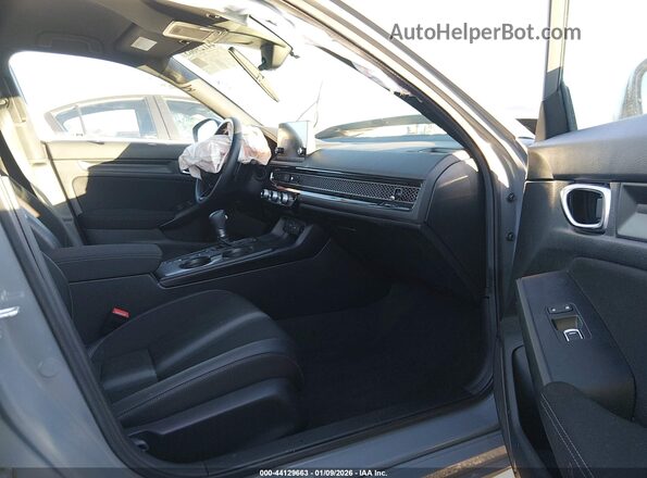 2HGFE2F56SH509097 2025 HONDA CIVIC Gray წინა სალონის ხედი