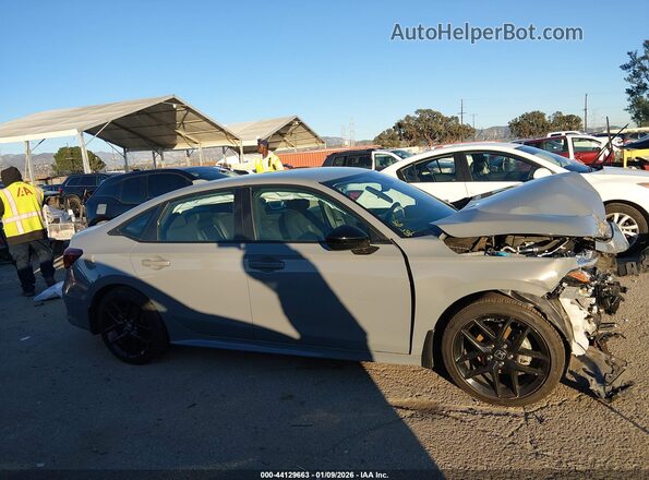 2HGFE2F56SH509097 2025 HONDA CIVIC Gray უკანა სალონის ხედი