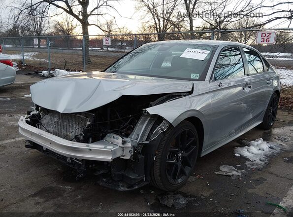 2HGFE2F57SH513059 2025 HONDA CIVIC Silver Front left