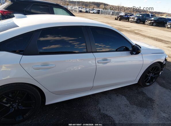 2HGFE2F57SH564108 2025 HONDA CIVIC White Widok wnętrza 360 stopni