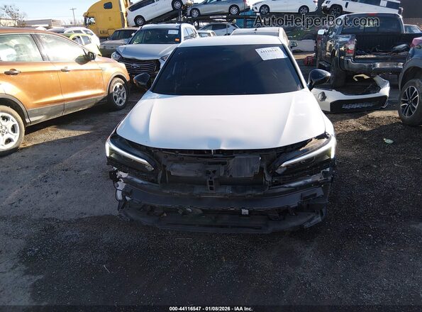 2HGFE2F57SH564108 2025 HONDA CIVIC White Widok z przodu