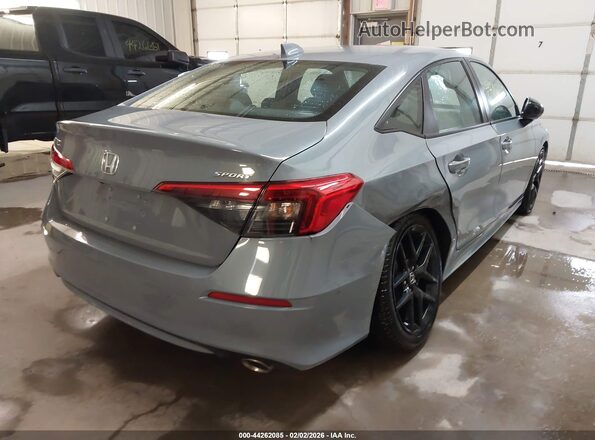 2HGFE2F58RH528809 2024 HONDA CIVIC Серый Задняя правая четверть