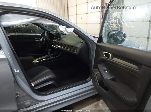 2HGFE2F58RH528809 2024 HONDA CIVIC Серый Вид салона спереди