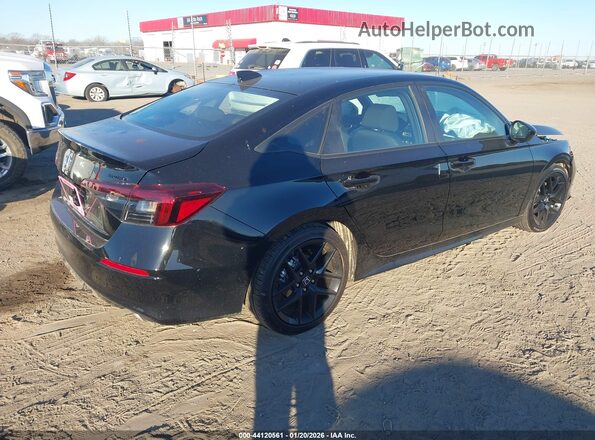 2HGFE2F58TH535105 2026 HONDA CIVIC Black Rear right