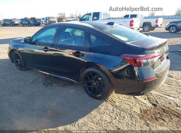 2HGFE2F58TH535105 2026 HONDA CIVIC Black Rear left