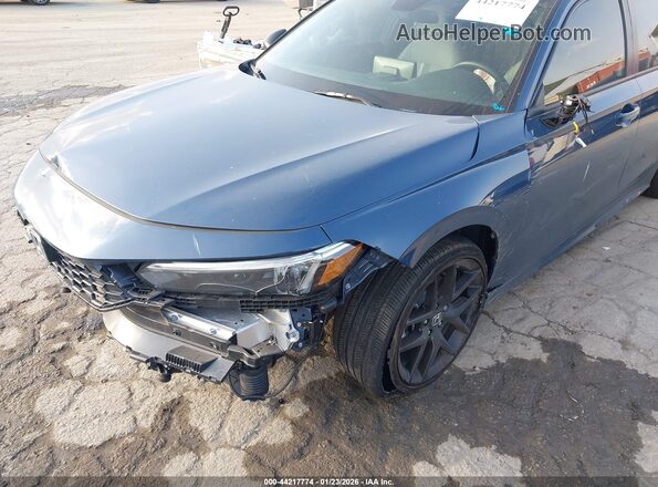 2HGFE4F80SH326395 2025 HONDA CIVIC HYBRID Синий Вид спереди