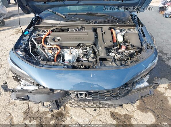 2HGFE4F80SH326395 2025 HONDA CIVIC HYBRID Синий Вид сзади