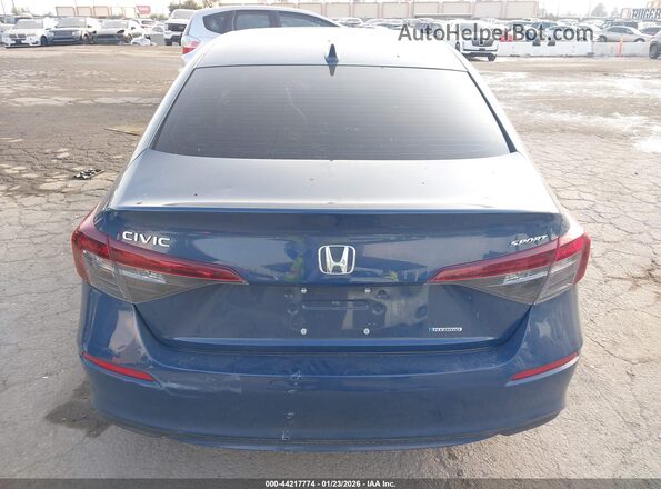 2HGFE4F80SH326395 2025 HONDA CIVIC HYBRID Синий 