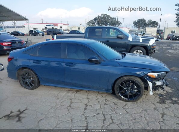 2HGFE4F80SH326395 2025 HONDA CIVIC HYBRID Синий Вид щитка приборов