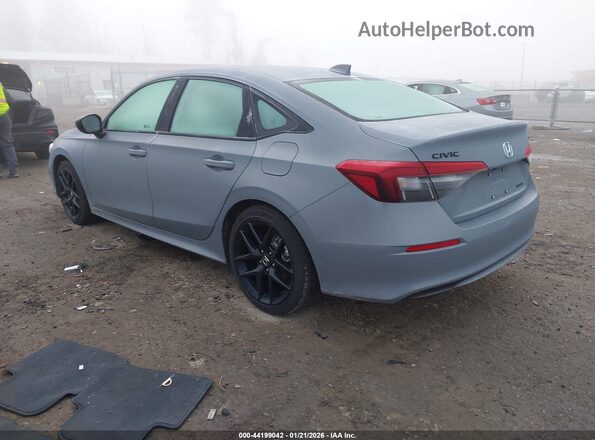2HGFE4F82TH313357 2026 HONDA CIVIC Gray Trasero izquierdo