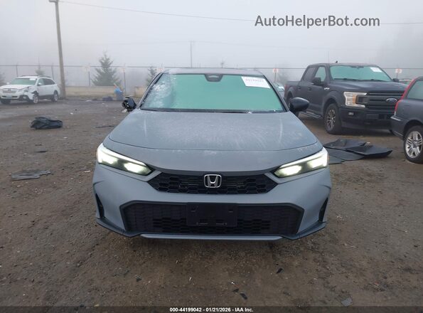 2HGFE4F82TH313357 2026 HONDA CIVIC Gray Vista del cuadro de instrumentos