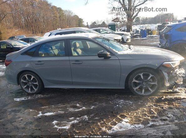 2HGFE4F83SH325452 2025 HONDA CIVIC Gray უკანა სალონის ხედი