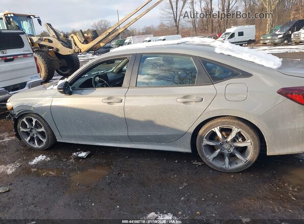 2HGFE4F83SH325452 2025 HONDA CIVIC Gray სალონის 360-გრადუსიანი ხედი