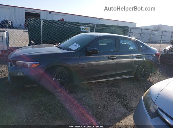 2HGFE4F85SH347467 2025 HONDA CIVIC Gray სალონის 360-გრადუსიანი ხედი