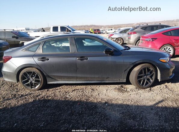 2HGFE4F85SH347467 2025 HONDA CIVIC Gray უკანა სალონის ხედი