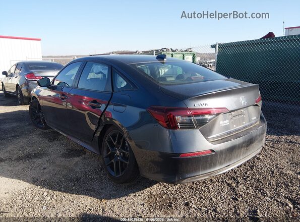 2HGFE4F85SH347467 2025 HONDA CIVIC Gray წინა ხედი