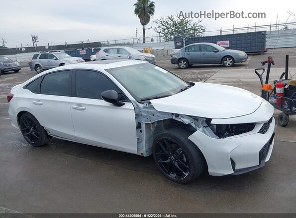 2HGFE4F85TH312817 2026 HONDA CIVIC Белый Вид задней части салона