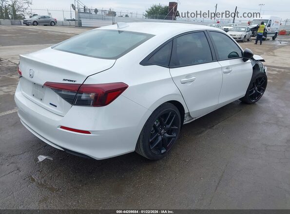 2HGFE4F85TH312817 2026 HONDA CIVIC Белый Задняя правая четверть