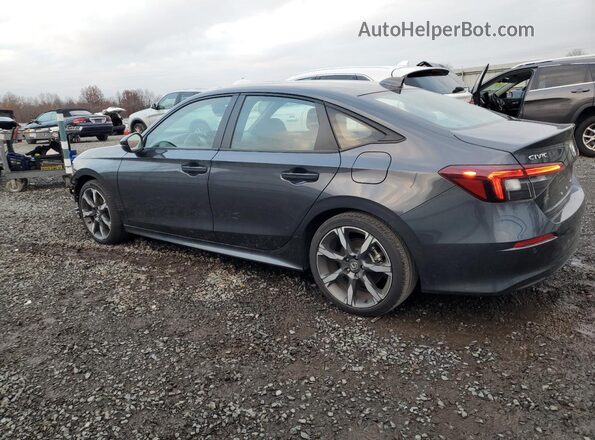 2HGFE4F86SH303400 2025 HONDA CIVIC Gray Trasero izquierdo