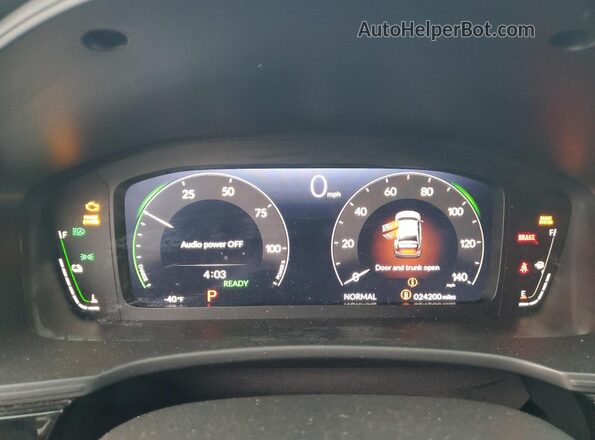 2HGFE4F86SH303400 2025 HONDA CIVIC Gray Vista del cuadro de instrumentos