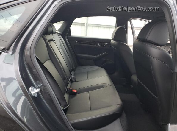2HGFE4F86SH303400 2025 HONDA CIVIC Gray Vista de los asientos traseros