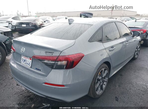 2HGFE4F89TH307328 2026 HONDA CIVIC Gray Задня права чверть
