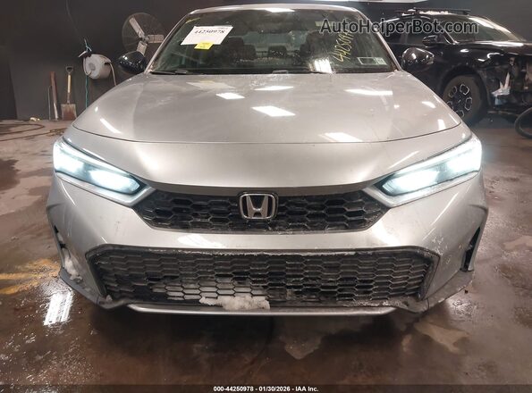 2HGFE4F8XSH303951 2025 HONDA CIVIC Silver Front view