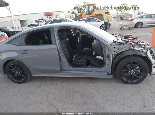 2HGFE4F8XSH329305 2025 HONDA CIVIC HYBRID Gray 