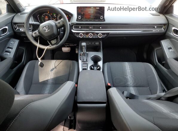 2HGFE4F8XTH001271 2026 HONDA CIVIC Black Dashboard view
