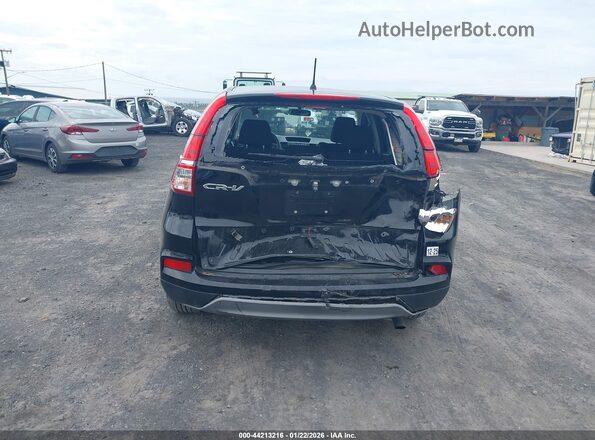 2HKRM3H43GH530898 2016 HONDA CR-V Black Widok z przodu