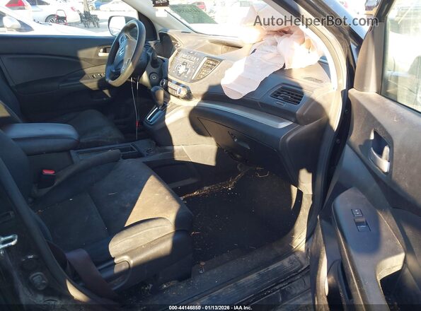 2HKRM3H49GH516634 2016 HONDA CR-V Black Вид салону спереду