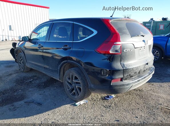 2HKRM3H49GH516634 2016 HONDA CR-V Black Задня ліва чверть