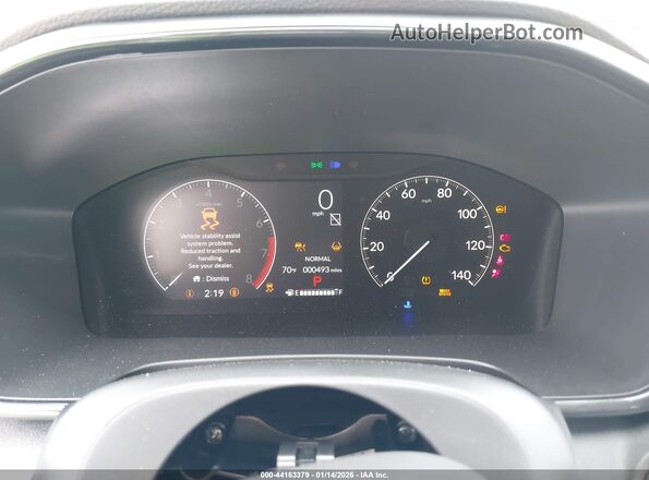 2HKRS3H25TH319295 2026 HONDA CR-V Gray Вид задніх сидінь