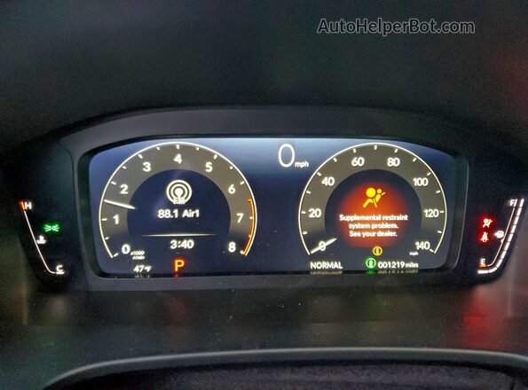 2HKRS4H70TH440348 2026 HONDA CR-V Black Vista del cuadro de instrumentos