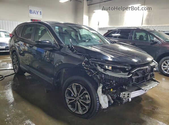 2HKRW2H5XNH643385 2022 HONDA CR-V Black Przód prawy