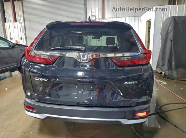 2HKRW2H5XNH643385 2022 HONDA CR-V Black Widok z tyłu
