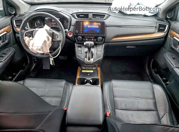 2HKRW2H95NH644513 2022 HONDA CR-V Серебряный Вид панели приборов