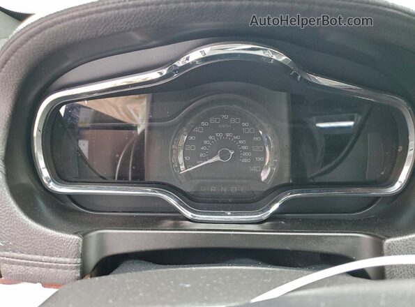 2L1MJ5LT4JBL01207 2018 LINCOLN MKT Black Vista del cuadro de instrumentos