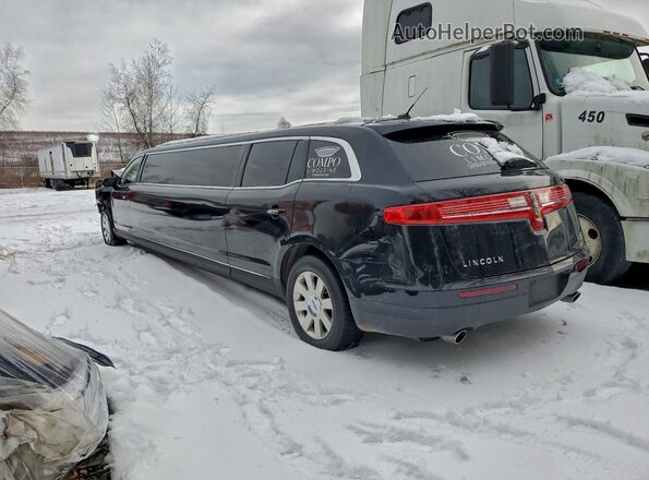 2L1MJ5LT4JBL01207 2018 LINCOLN MKT Black Trasero izquierdo