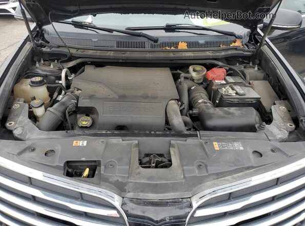 2LMHJ5AT8HBL01048 2017 LINCOLN MKT Black Engine compartment view
