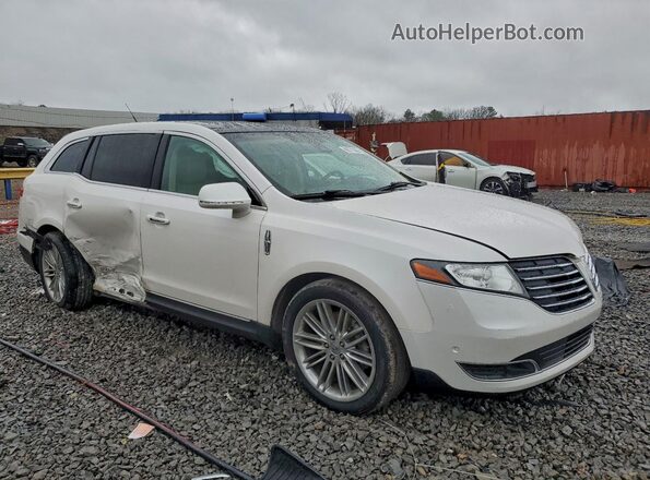 2LMHJ5AT9KBL02877 2019 LINCOLN MKT White Delantero derecho