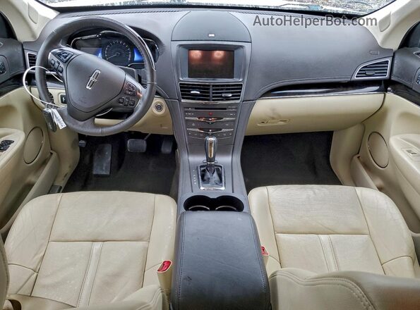 2LMHJ5AT9KBL02877 2019 LINCOLN MKT White Vista del salpicadero