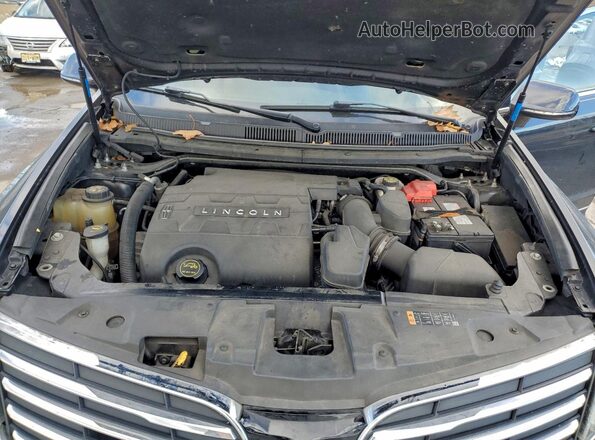 2LMHJ5NK5KBL04529 2019 LINCOLN MKT Black Вид підкапотного простору