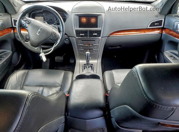 2LMHJ5NK5KBL04529 2019 LINCOLN MKT Black Вид панелі приладів